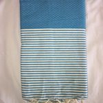 Fouta Nid D'Abeille Rayée (TURK)