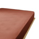 Drap housse Gaïa - Terracotta