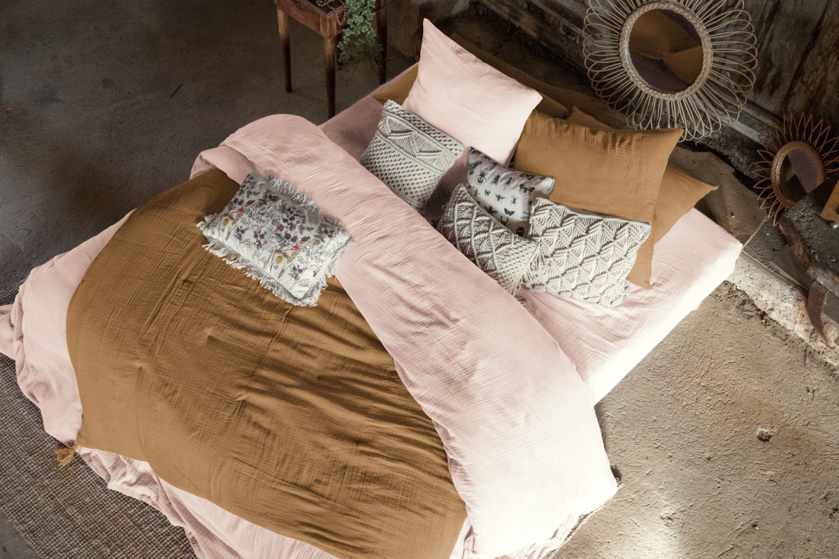 Housse de couette Gaïa - Guimauve - Image 3