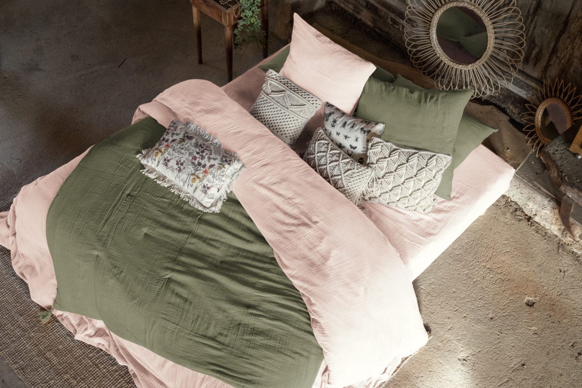 Housse de couette Gaïa - Guimauve - Image 6