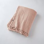 Plaid Gaïa - Guimauve