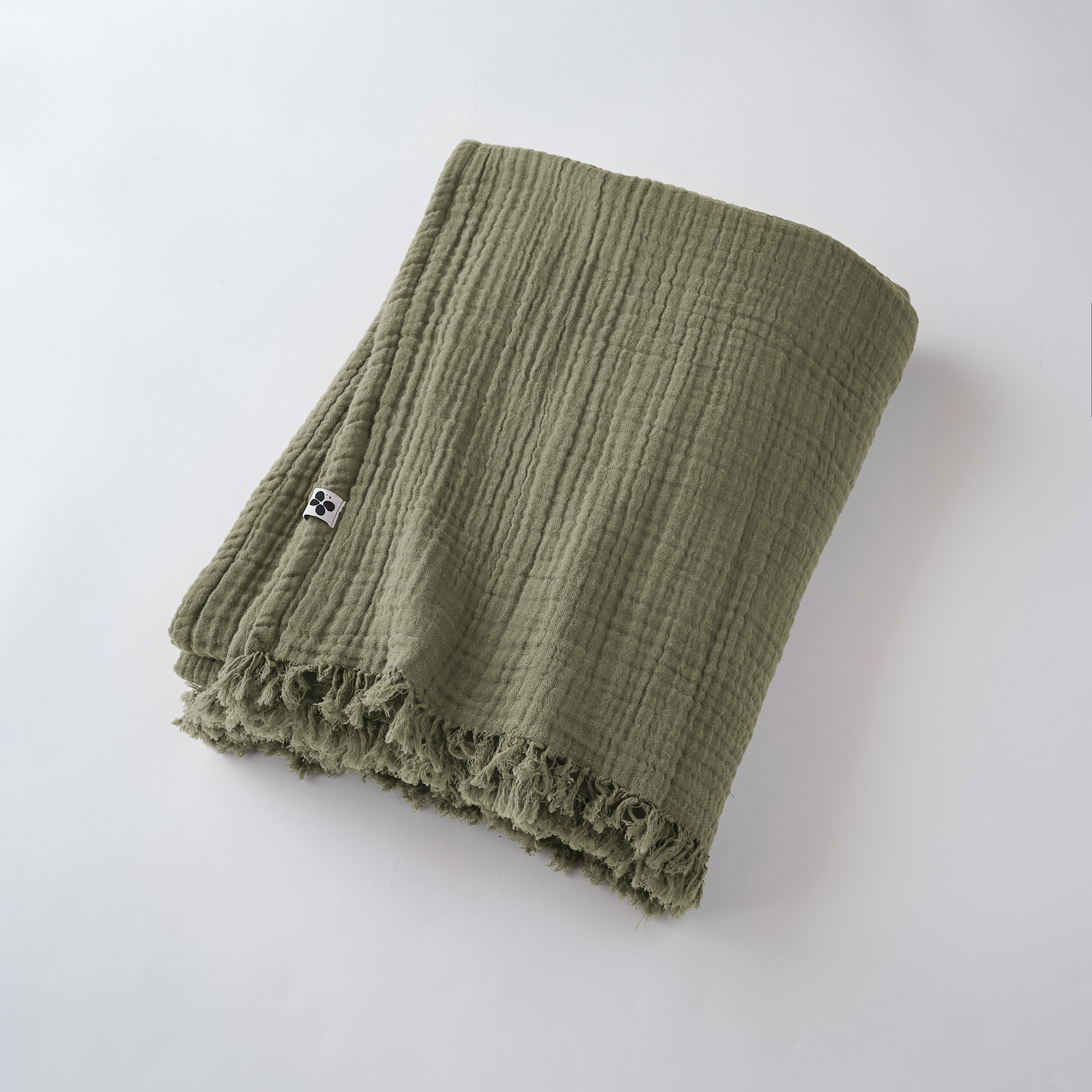 GAIA_Plaid_romarin Plaid Gaïa - Romarin – Image 1