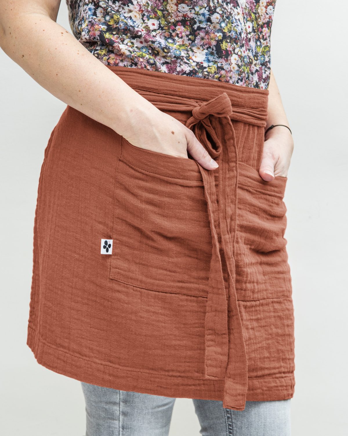 Tablier Gaïa - Terracotta - Image 4